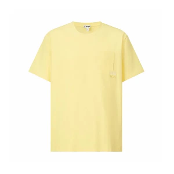 로에베 남성 라운드 반팔티 - Loewe Mens Round Tshirt - loc1590… - 1