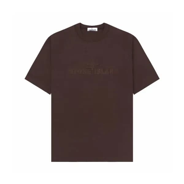 스톤아일랜드 남성 라운드 반팔 티셔츠 - Stone Island Mens Round Tsh… - 1