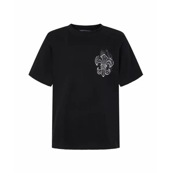 크롬하츠 남성 라운드 반팔티 - Chrom Hearts Mens Round Tshirt -… - 1