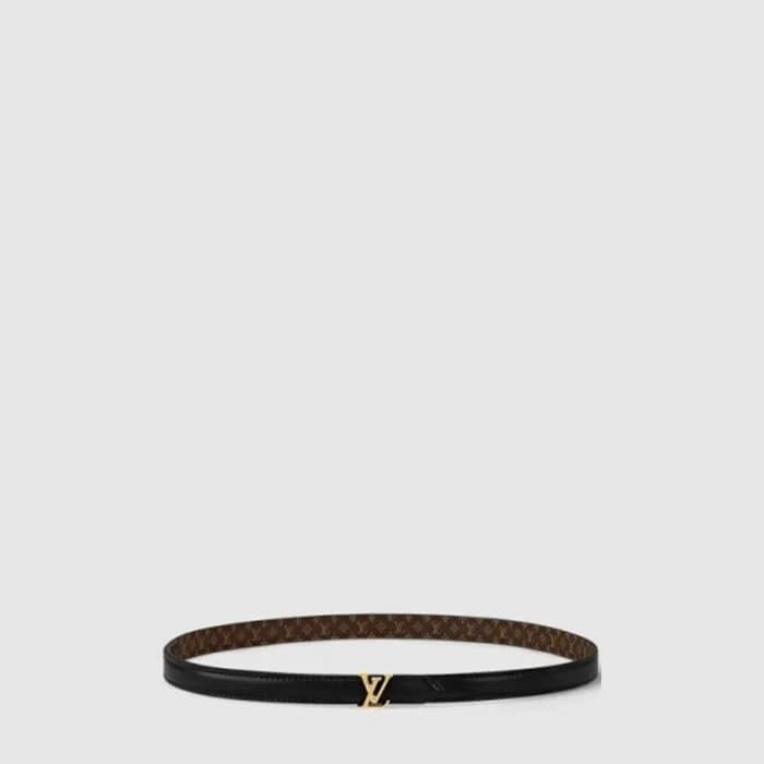 루이비통 여성 미니 양면 가죽 벨트 - Louis vuitton Womens Mini Reversible Leather Belt - bel687x