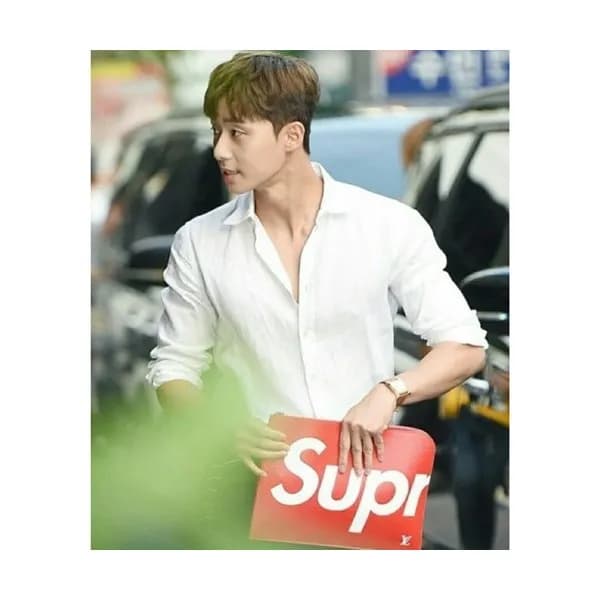 Louis Vuitton + Supreme 2017 Man clutch Bag,24cm ,… - 1