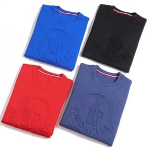 MONCLER 2018 COTTON HOOD TEE - 몽클레어 코튼 라운드티 287MC … - 1