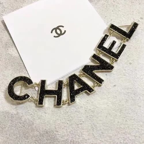 CHANEL Yellow Gold Brooch - 샤넬 여성용 18k도금 옐로우 골드… - 1