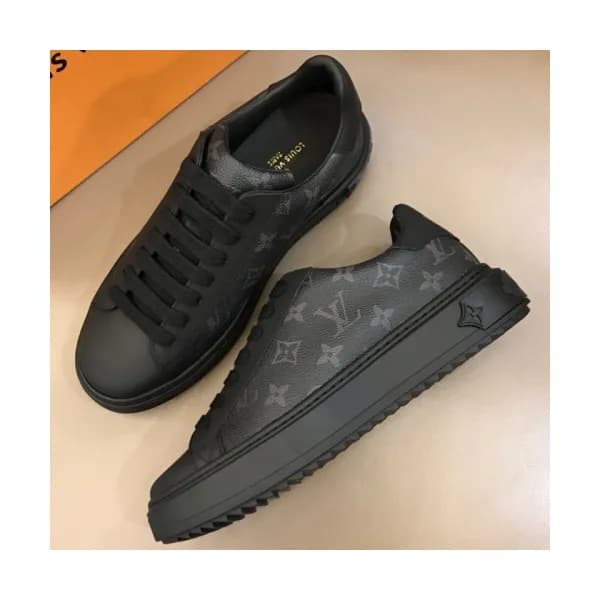 LOUIS VUITTON 2018 MENS LEATHER SKEAKERS - 루이비통 남성… - 1