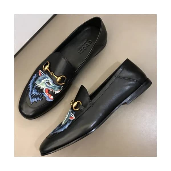 GUCCI 2018 MENS U-TIP LEATHER LOAFER - 구찌 남성 유팁 레… - 1