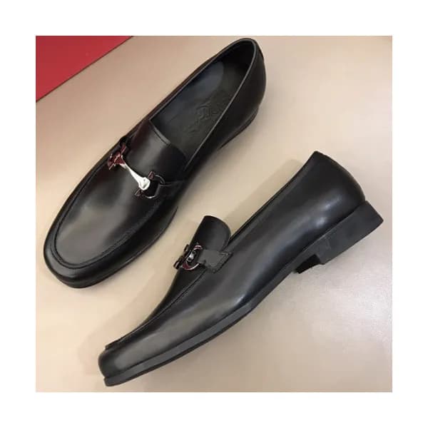 FERRAGAMO 2018 MENS U-TIP LEATHER LOAFER - 페레가모 남… - 1