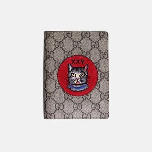 Gucci GG Supreme Passport Case 506275 - 구찌 GG 수프림 … - 1