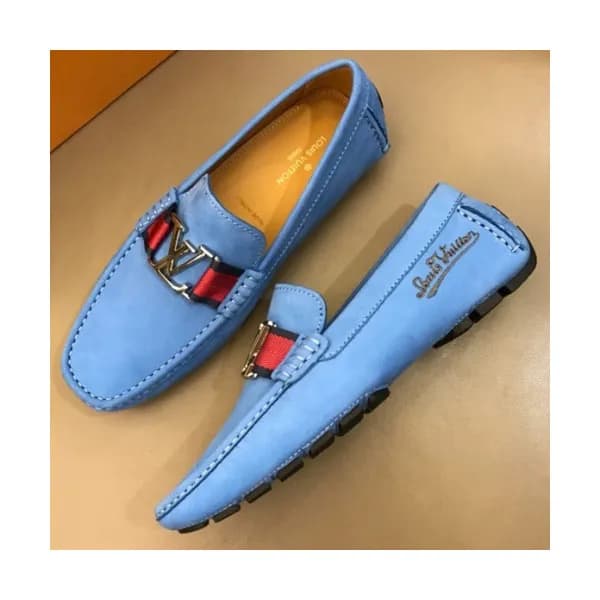 LOUIS VUITTON 2018 MENS LEATHER LOAFER - 루이비통 남성 … - 1