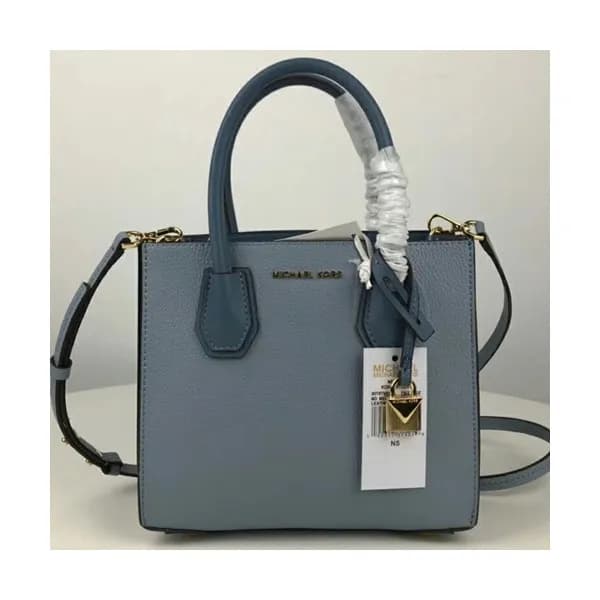 Michael Kors Mercer Leather Tote Shoulder Bag, 22C… - 1