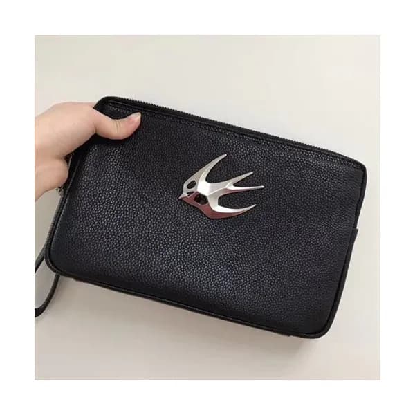 Alexander Mcqueen 2018 Leather Clutch Bag ,26CM - … - 1