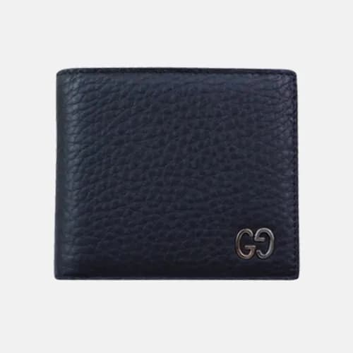 Gucci 2019 Mens Dorian Signature Leather Bifold Wa… - 1