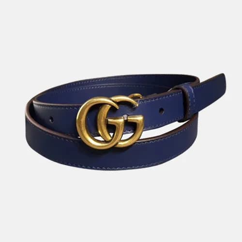[매장판]Gucci 2019 Ladies GG Buckle Leather Belt - 구찌… - 1