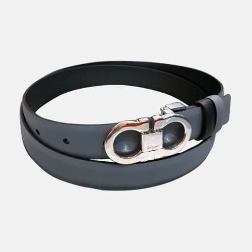 Salvatore Ferragamo 2019 Ladies Gancini Leather Be… - 1