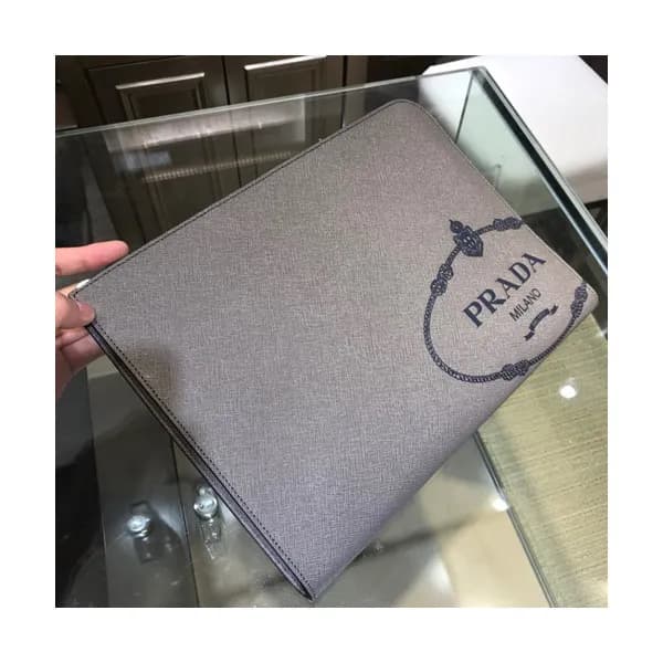 Prada Mens Clutch Bag ,33CM - 프라다 남성용 클러치백 2VN003-… - 1