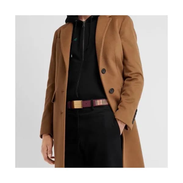 Burberry 2019 Mens London Signature Box Logo Chec… - 1
