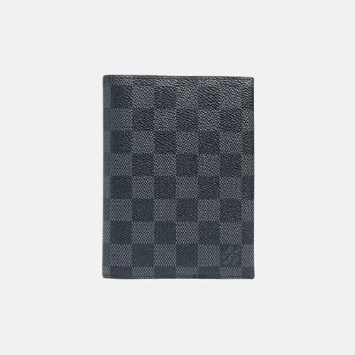 Louis Vuitton 2019 Mens Damier Graffite Passport C… - 1