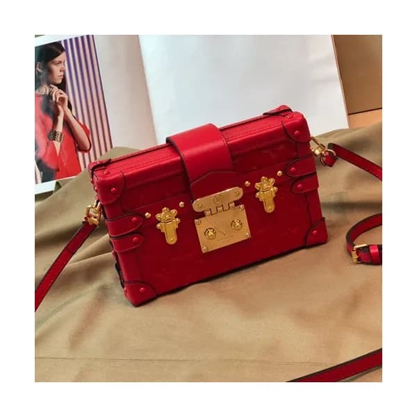 Louis Vuitton Petite Malle Shoulder Bag,19.5cm - 루… - 1
