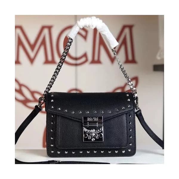 MCM Patricia Leather Shoulder Bag,18cm - 엠씨엠 패트리샤 … - 1