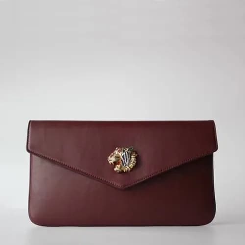 Gucci 2019 Rajah Leather Clutch Bag ,32CM - 구찌 201… - 1