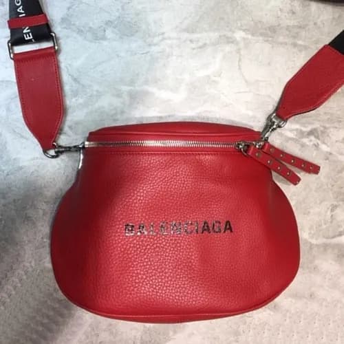 Balenciaga 2019 Leather Shoulder Bag,24CM - 발렌시아가… - 1