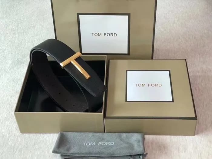 TomFord 2022 Mens Leather Belt - 톰포드 2022 남성용 레더 벨… - 1
