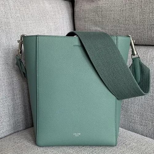 Celine Leather Sangle Small Shoulder Bag,25CM - 셀린… - 1