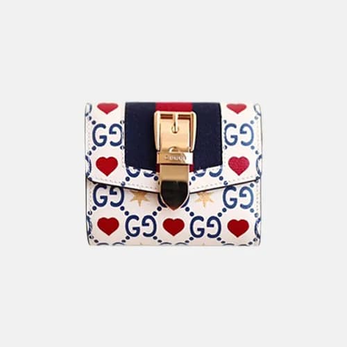 Gucci 2019 Ladies Sylvie Wallet 476081 - 구찌 2019 실… - 1