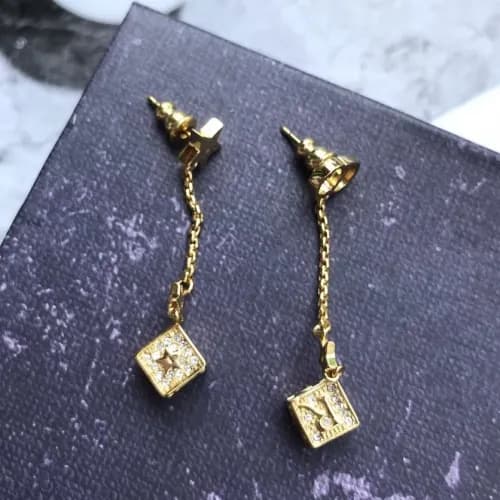 DIOR Vintage Earring -디올 빈티지 이어링 DIO0007.(옐로우 골드) - 1