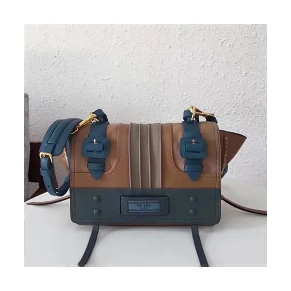 Prada 2019 Etiquette Shoulder Bag,24cm - 프라다 2019 … - 1