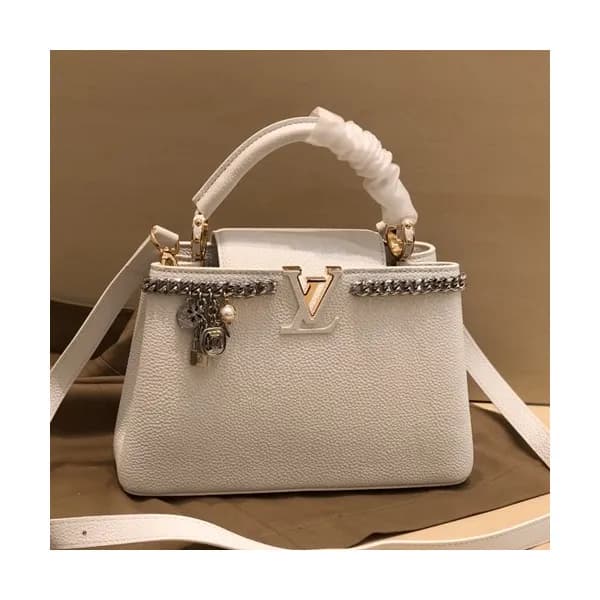 Louis Vuitton 2019 Capucines Tote Shoulder Bag,27c… - 1