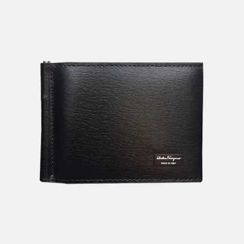 Ferragamo 2019 Mens Leather Card Holder / Money Ci… - 1