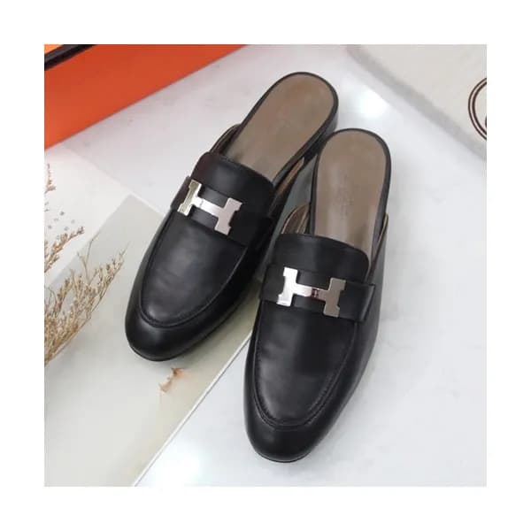 Hermes 2019 Ladies Leather Bloafer- 에르메스 2019 여성용 … - 1