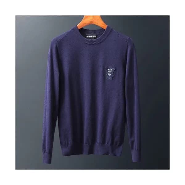 Armani 2019 Mens Crew Neck Wool Sweater - 알마니 201… - 1