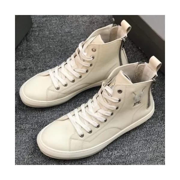 Rick Owens 2019 Mens Leather Sneakers - 릭오웬스 2019… - 1