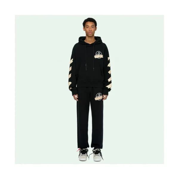 Off-White 2019 Mens Logo Cotton Training Pants - 오… - 1