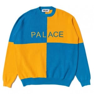 Palace 2019 Mens Crew-neck Cotton Sweater - 팔라스 20…