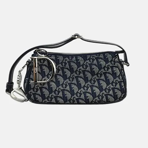 Dior 2019 Canvas Shoulder Bag,23CM - 디올 2019 캔버스 여… - 1
