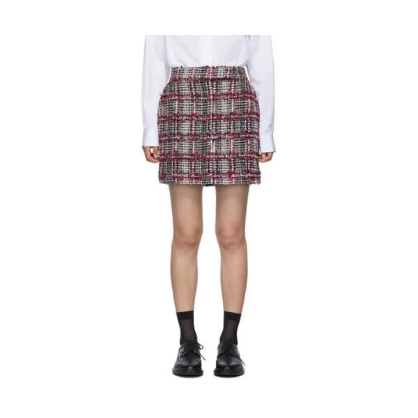 Thom Browne 2019 Womens Luxury Tweed Short Skirts …