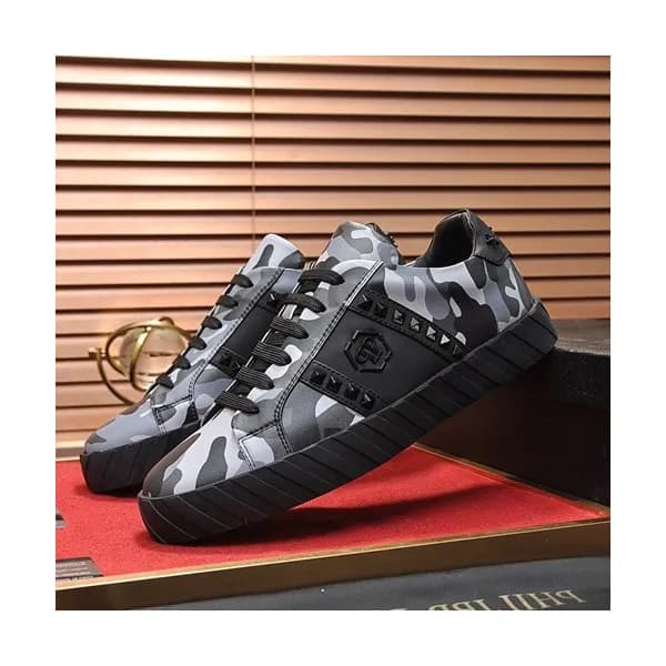 Philipp plein 2019 Mens Leather Sneakers - 필립플레인 … - 1