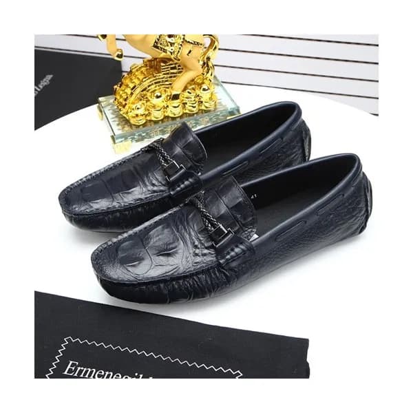 Ermenegildo Zegna 2020 Mens Leather Loafer - 에르메넬… - 1