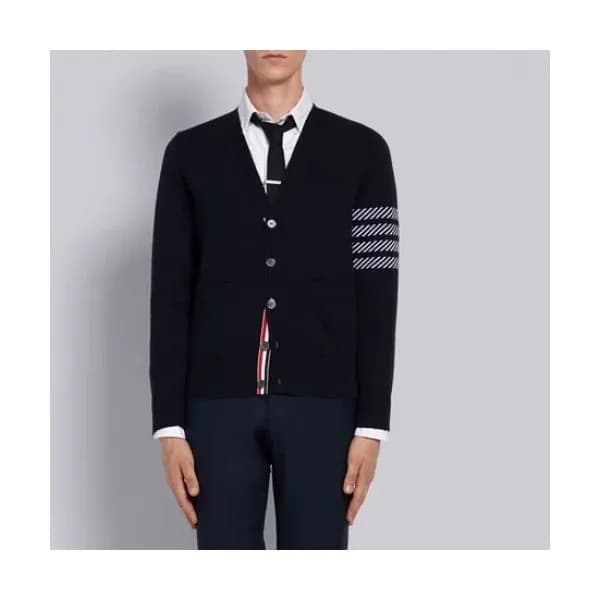 [톰브라운]Thom Browne 2020 Mm/Wm Strap V-neck Cardigan… - 1