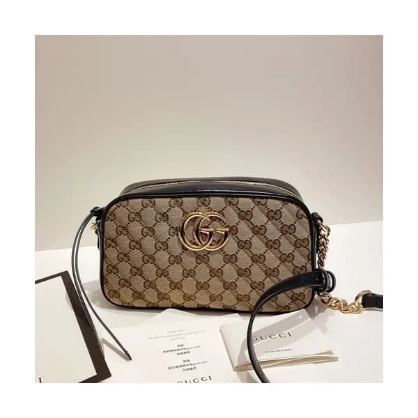 Gucci 2020 Canvas Shoulder Bag,24CM - 구찌 2020 캔버스 … - 1