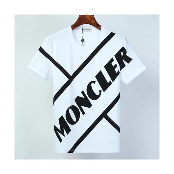 [매장판]Moncler 2020 Mens Logo Crew-neck Short Sleeve… - 1