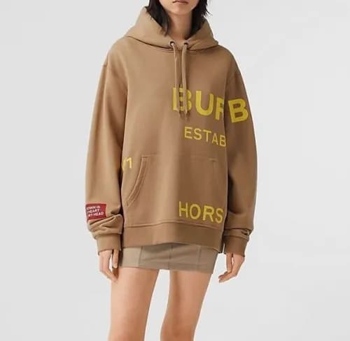 [버버리]Burberry 2020 Mm/Wm Logo Casual Cotton Hoodie… - 1