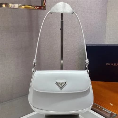 [프라다]Prada 2021 Women's Leather Hobo Shoulder … - 1