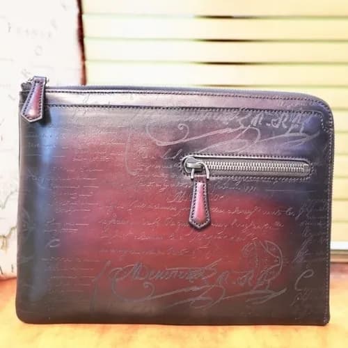 [벨루티] Berluti Custom Nino Gm Leater Clutch Bag, 28… - 1