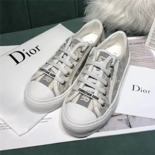 Dior 2020 Women's Embroidery Sneakers - 디올 202… - 1