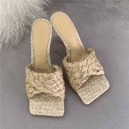 Bottega Veneta 2021 Women's Weaving High Heel … - 1