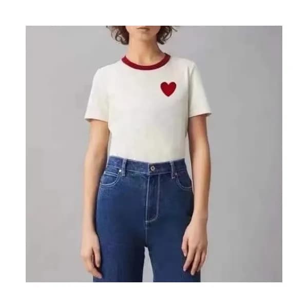 Tory Burch Womens Classic Tshirts - 토리버치 2021 여성 반… - 1