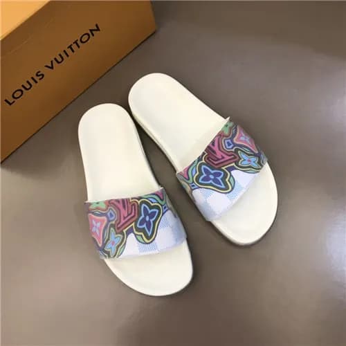 Louis Vuitton 2021 Men's Leather Slipper,LOUS2… - 1